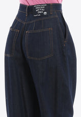 Dolce & Gabbana Denim Balloon Pants Blue FTBPDD G899T B3681