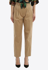 Dolce & Gabbana Straight-Leg Pants Beige FTBVBT FUFJ9 M0263