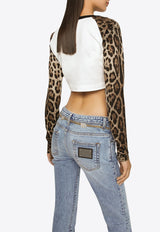 Dolce & Gabbana Logo Plate Bell-Bottom Jeans Blue FTCZAD G8JU6 S9001