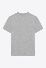 AMI PARIS Ami De Coeur Crewneck T-shirt Gray FTS347724/R_AMI-0951
