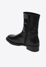 JUDE Daryl Calf Leather Ankle Boots Black FW25BO009CL014/R_JUDET-BK001
