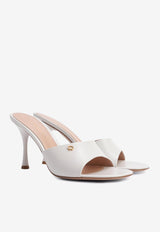 Gianvito Rossi Ascent 85 Mules G10037 85LAC VITBIAN CALF WHITE