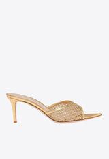 Dorotea 70 Metallic Heeled Sandals