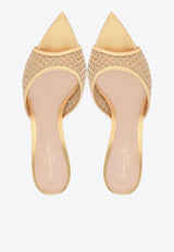 Dorotea 70 Metallic Heeled Sandals