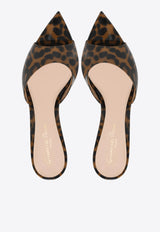 Elle 85 Leopard Heeled Sandals