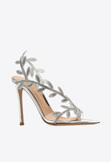 Flavia 105 Crystal Leather Sandals