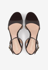 Gianvito Rossi Nancy 70 Sandals G32492 70RIC NUIBOUR NUIT BOURGOGNE