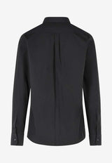 Dolce & Gabbana Slim-Fit Long-Sleeved Shirt Black G5ML1T FU5T9 N0000