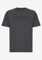 Dolce & Gabbana Logo Print T-shirt Gray G8PN9T G7M3K N9299