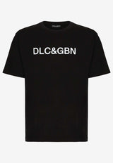 Dolce & Gabbana Logo Print T-shirt Black G8PN9T G7M8F N0000