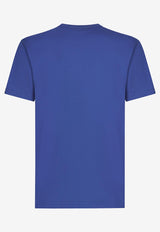 Dolce & Gabbana Logo Short-Sleeved T-shirt G8PT1T G7F2I BA232 Blue