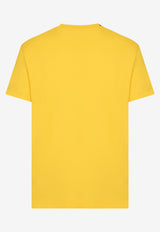 Dolce & Gabbana Logo Short-Sleeved T-shirt G8PT1T G7JV9 A0417 Yellow