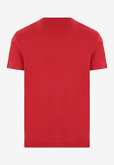 Dolce & Gabbana Logo Short-Sleeved T-shirt G8PT1T G7JV9 RC365 Red