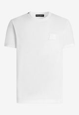 Dolce & Gabbana DG Logo Patch T-shirt White G8PV1Z G7P3N W0800