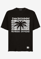 Dolce & Gabbana Banana Tree Print T-shirt Black G8RI4T G7K7N N0000