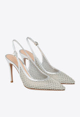Nikki 95 Metallic Heeled Pumps