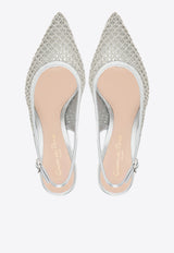 Nikki 95 Metallic Heeled Pumps