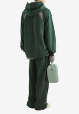 Dolce & Gabbana Treated Cut-Out Hooded Sweatshirt Green G9CDBZ G7P0U V0707
