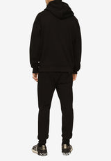 Dolce & Gabbana Logo Hooded Sweatshirt G9ZU0T G7F2G N0000 Black