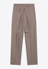 Max Mara Elastic-Waist Cashmere Pants Dove GATTICO/R_MAXM-002