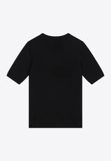 Max Mara Gerico Wool Knit Top Midnight Blue GERICOCO/R_MAXM-014