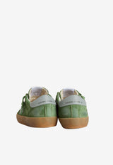 Golden Goose DB Kids Baby Boys Super-Star Suede Sneakers Green GJF00101.F007423.35930_GREEN MULT