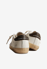 Golden Goose DB Kids Baby Boys Super-Star Leather Sneakers White GJF00270.F004340.11429_WHITE MULT