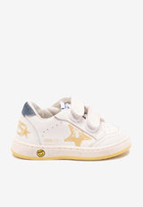 Golden Goose DB Kids Baby Boys Ball Star Leather Sneakers White GJF00926.F007448.11328_WHITE MULT