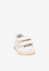 Golden Goose DB Kids Baby Boys Ball Star Leather Sneakers White GJF00926.F007448.11328_WHITE MULT