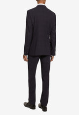 Dolce & Gabbana Single-Breasted Glen Plaid Suit Blue GK0EMT FQ2NJ S8101
