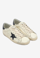 Golden Goose DB Super Star Leather Sneakers Beige GMF00101F004164/S_GOLDE-15430