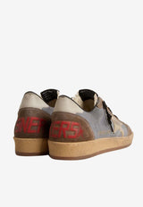 Golden Goose DB Ball Star Suede Low-Top Sneakers Multicolor GMF00117.F007496.50933_BLUE MULTI