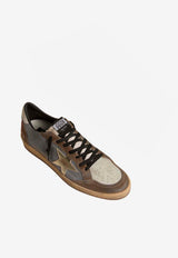 Golden Goose DB Ball Star Suede Low-Top Sneakers Multicolor GMF00117.F007496.50933_BLUE MULTI