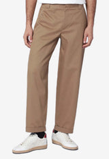 Golden Goose DB Straight-Leg Chino Pants Beige GMP01190P000786/S_GOLDE-15369