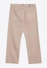 Golden Goose DB Dyed-Effect Denim Pants Pink GMP01636P001854/Q_GOLDE-25235