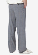 Prince of Wales Wool Pants