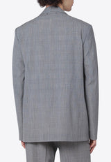 Single-Breasted Prince Of Wales Jacket