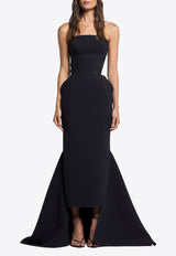 Maticevski Residence Strapless Sculptured Gown Black GO5545/24_BLACK