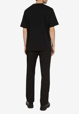 Dolce & Gabbana Stretch Wool-Blend Track Pants Black GP01UT FURLB N0000