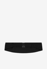 Dolce & Gabbana Silk Satin Cummerbund GR205E G3UBG N0000 Black