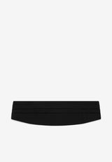 Dolce & Gabbana Silk Satin Cummerbund GR205E G3UBG N0000 Black