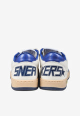 Golden Goose DB Kids Boys Ball Star Leather Sneakers White GTF00501.F004246.10793_WHITE MULT