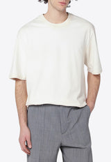 Logo-Embroidered Crewneck T-shirt