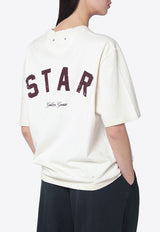Golden Goose DB Star Vintage T-shirt White GUP01873P002421/S_GOLDE-11616