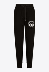 Dolce & Gabbana DG Logo Print Track Pants Black GV2VHT G7J6C N0000