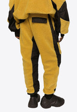 Dolce & Gabbana Tech and Shearling Track Pants Yellow GVIJAZ G7E5N A0488