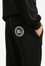 Track Pants with Logo-Patch