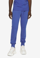 Dolce & Gabbana Logo Plaque Drawstring Track Pants Blue GVXQHT G7F2G BA232