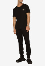 Dolce & Gabbana Logo Track Pants GVXQHT G7F2G N0000 Black