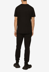 Dolce & Gabbana Logo Track Pants GVXQHT G7F2G N0000 Black